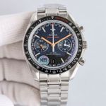Omega Speedmaster 9900 Movement Chronograph Stainless Steel Black Watch